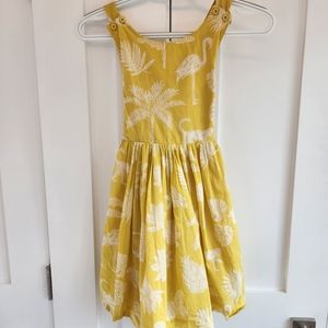 Mini Boden Print Crossback Tank Dress Size 7/8